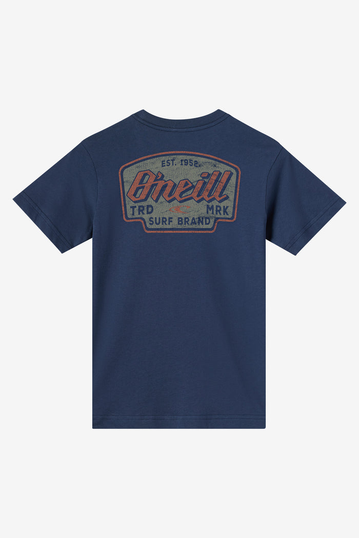Boy's Locksmith Tee - New Navy | O'Neill
