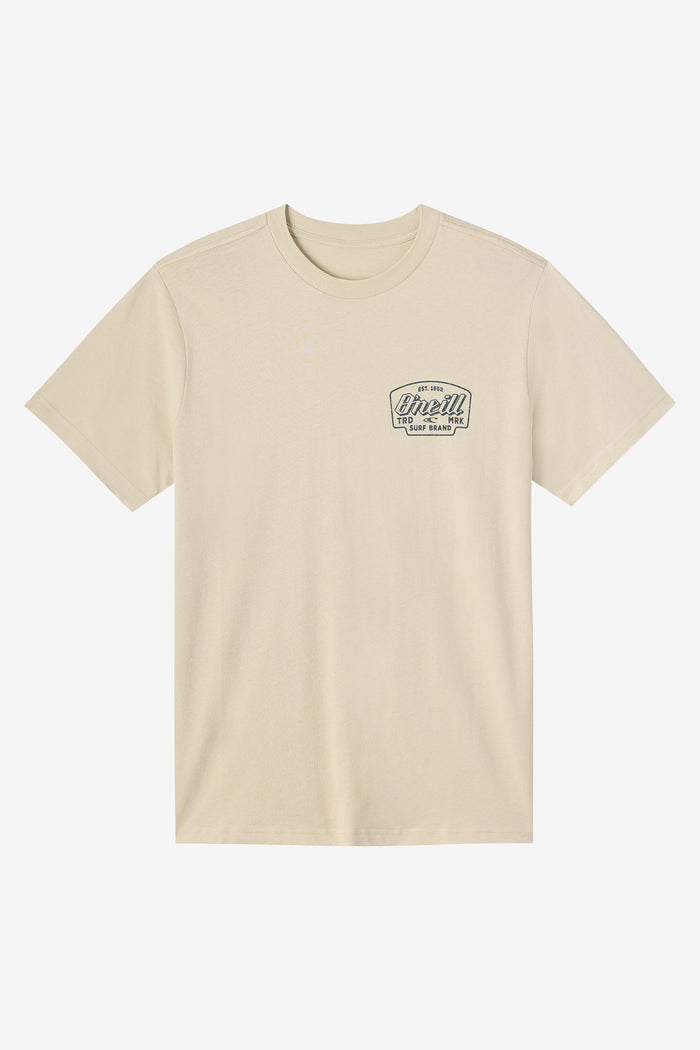 Boy's Locksmith Tee - Lt Khaki | O'Neill