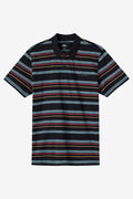 Boy's Novak Knit Polo Shirt - Black | O'Neill