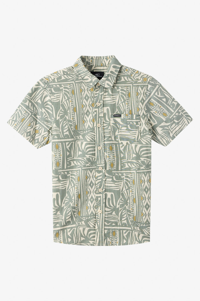 Boy's Oasis Standard Fit Shirt - Sage | O'Neill