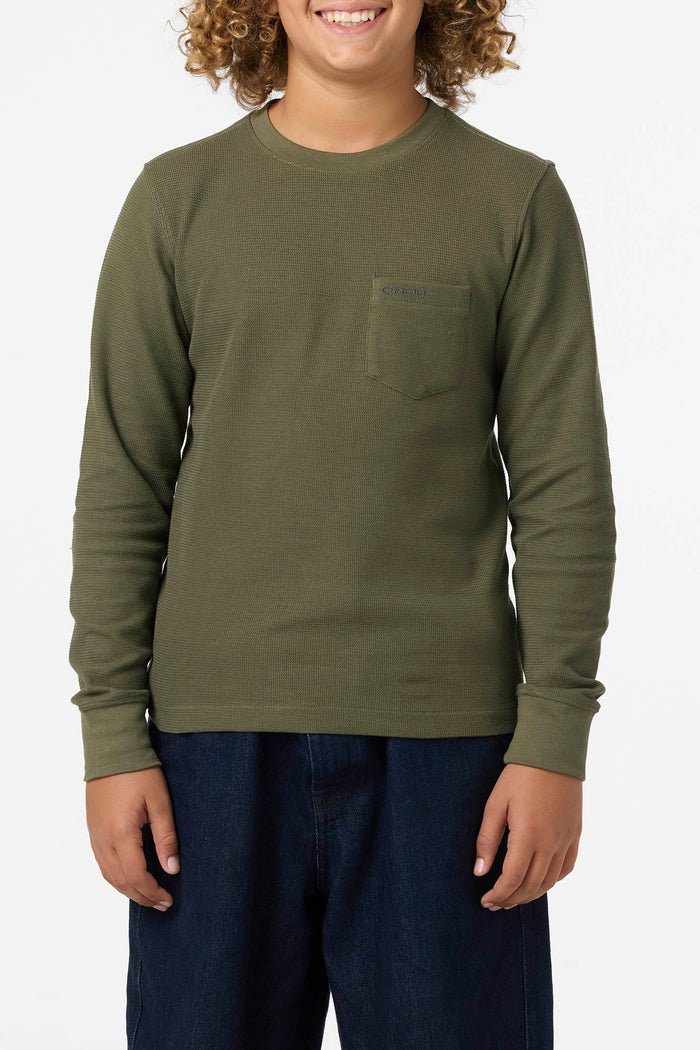 Boy's Overland Thermal Pullover - Clover | O'Neill