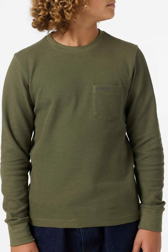 Boy's Overland Thermal Pullover - Clover | O'Neill
