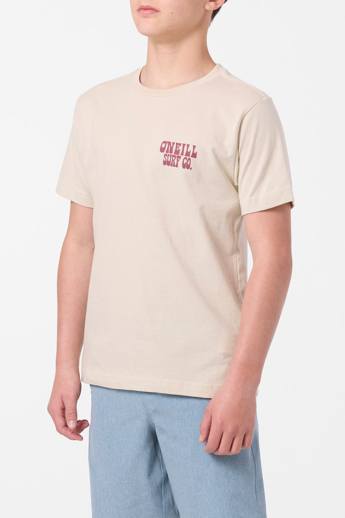 Boy's Pelly Tee - Lt Khaki | O'Neill