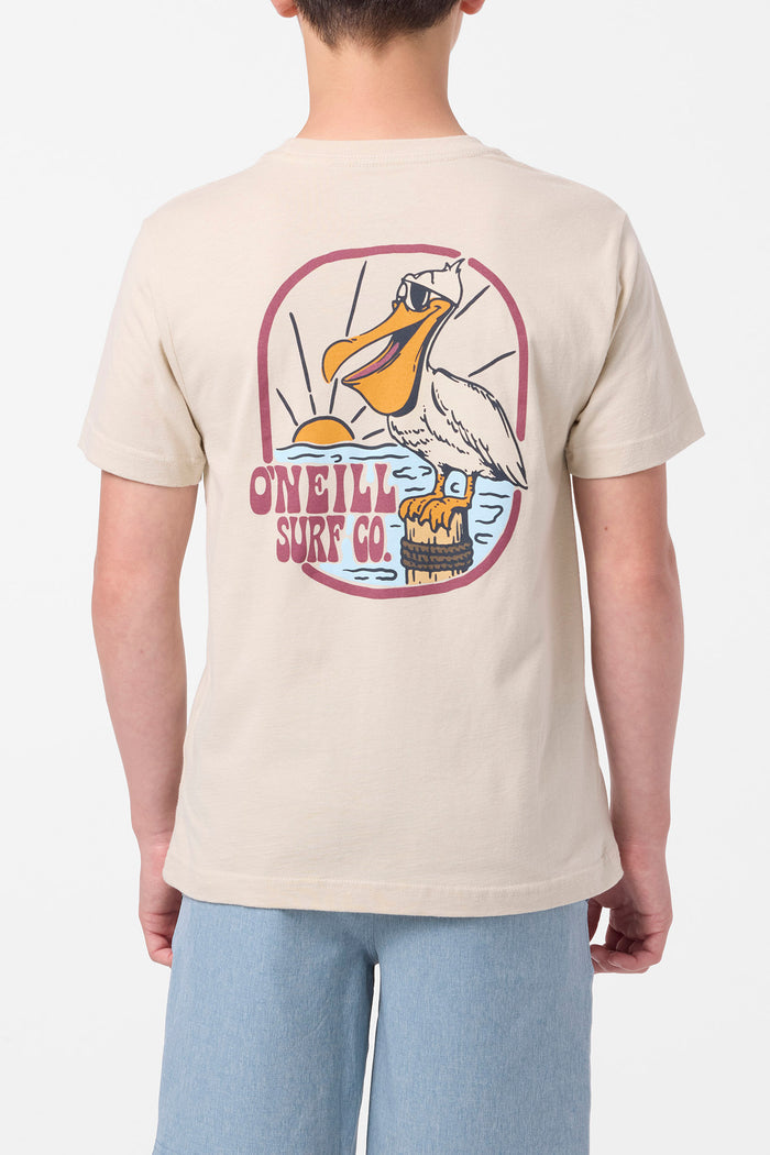 Boy's Pelly Tee - Lt Khaki | O'Neill