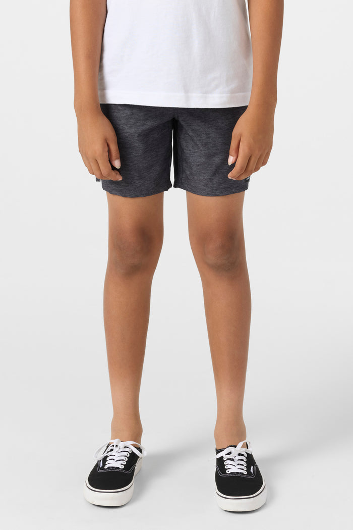 Boy's Perform Light Lined 15" Hybrid Shorts - Hthr Black | O'Neill