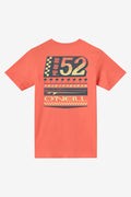Boy's Rays Jersey Tee - Spiced Coral | O'Neill