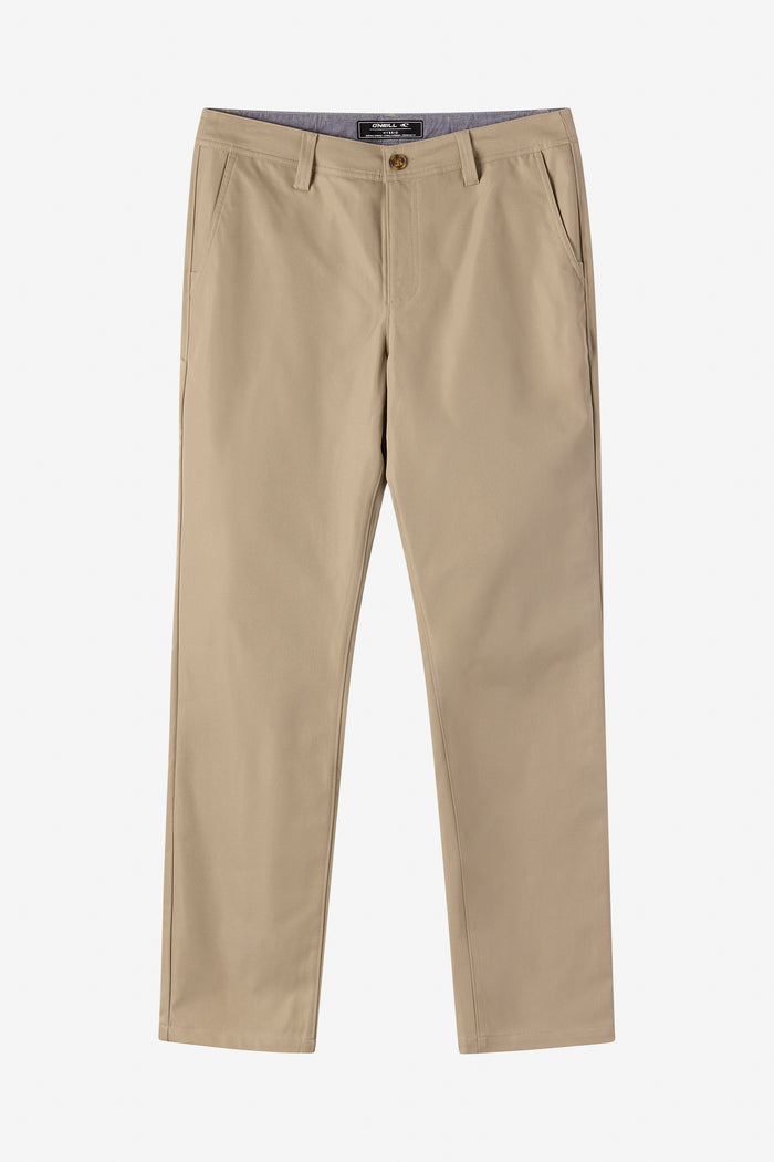 Boy's Redlands Hybrid Pants - Khaki | O'Neill