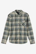 Boy's Redmond Plaid Flannel Long Sleeve Shirt - Sage | O'Neill