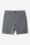 Boy's Reserve Heather 18" Hybrid Shorts - Heather Grey | O'Neill