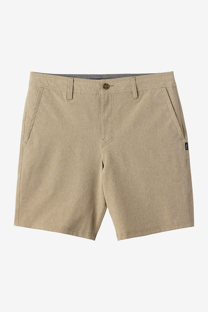 Boy's Reserve Heather 18" Hybrid Shorts - Hthr Khaki | O'Neill
