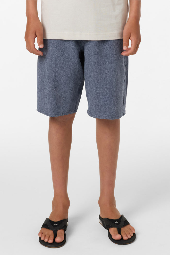 Boy's Reserve Heather 18" Hybrid Shorts