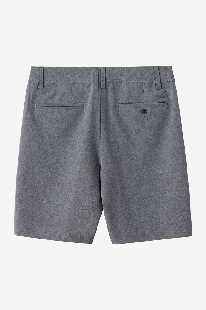 Boy's Reserve Heather 18" Hybrid Shorts - Heather Grey | O'Neill