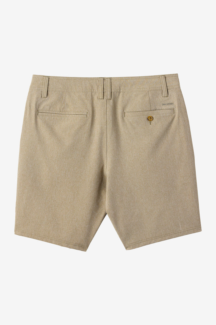 Boy's Reserve Heather 18" Hybrid Shorts - Hthr Khaki | O'Neill