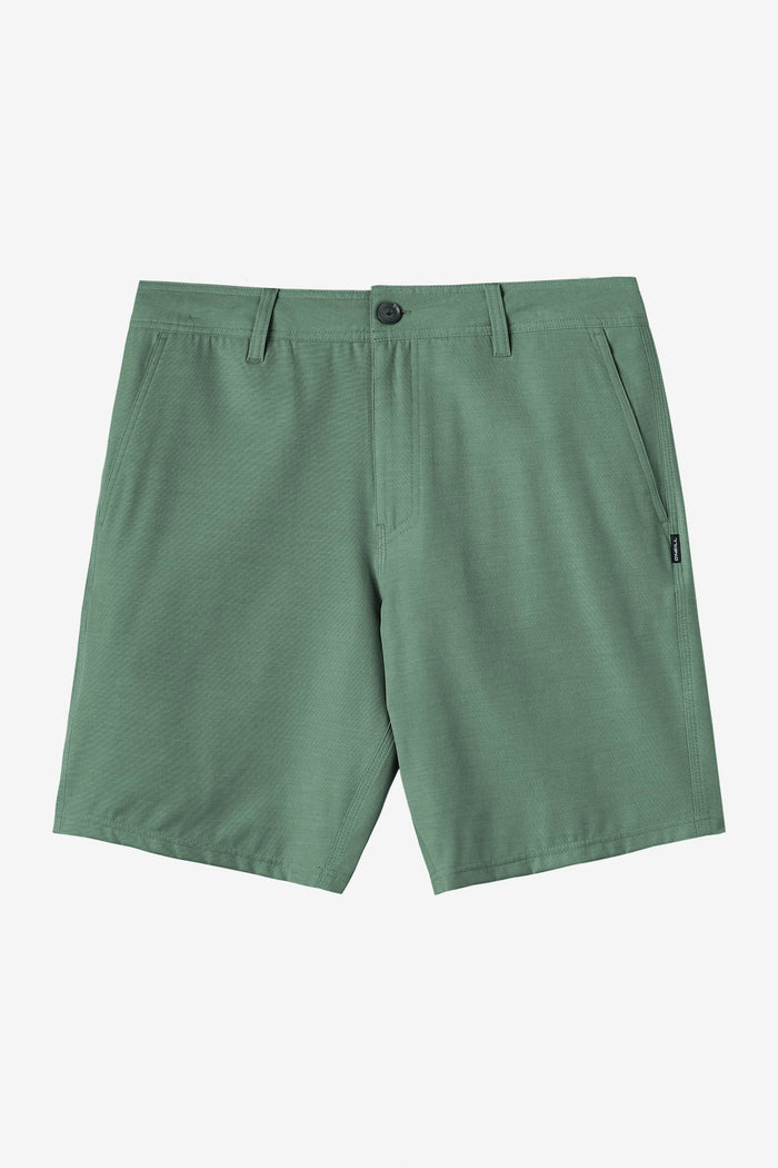 Boy's Reserve Light Check 18" Hybrid Shorts - Cilantro | O'Neill