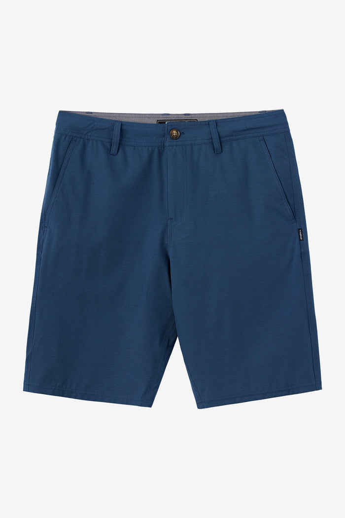 Boy's Reserve Light Check 18" Hybrid Shorts - Navy | O'Neill
