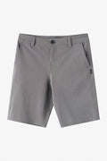 Boy's Reserve Light Check 18" Hybrid Shorts - Dark Shadow | O'Neill