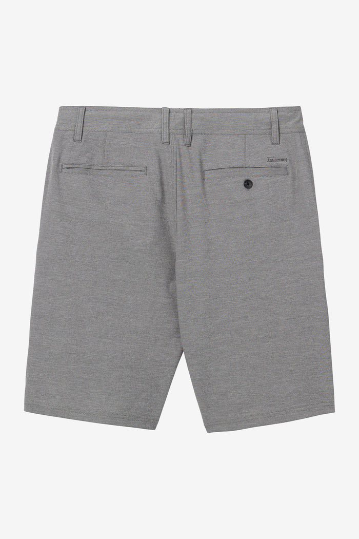 Boy's Reserve Light Check 18" Hybrid Shorts - Graphite | O'Neill