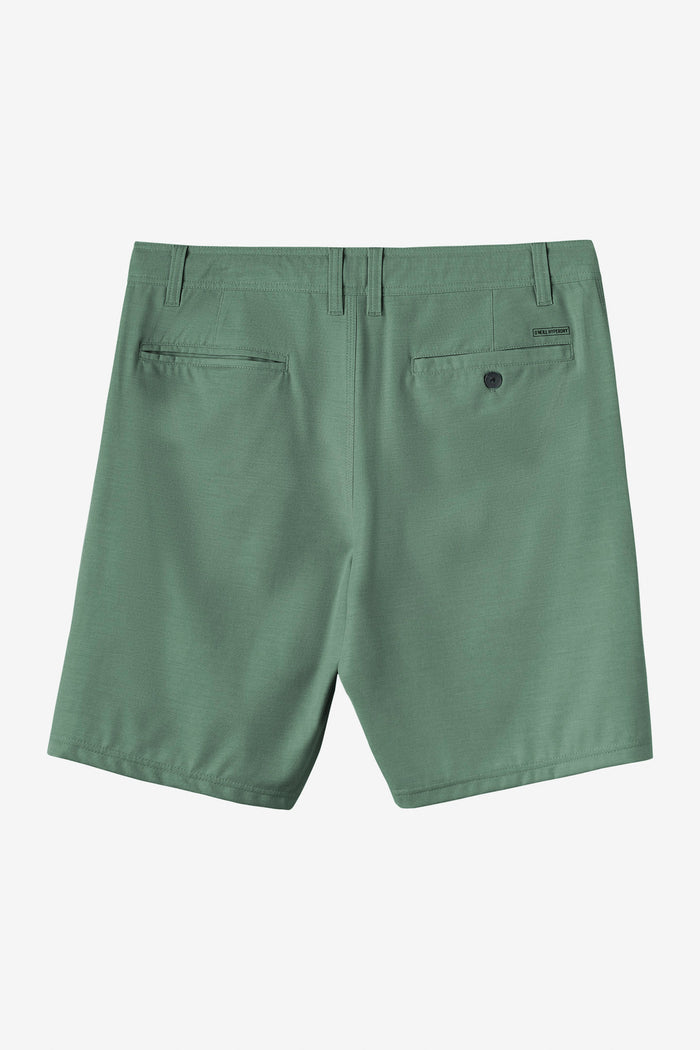 Boy's Reserve Light Check 18" Hybrid Shorts - Cilantro | O'Neill