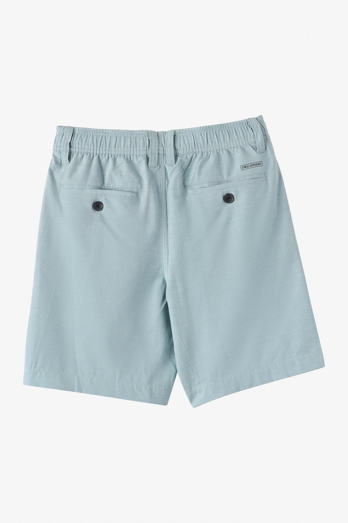 Boy's Reserve Light Check Elastic Waist 16" Hybrid Shorts -  | O'Neill