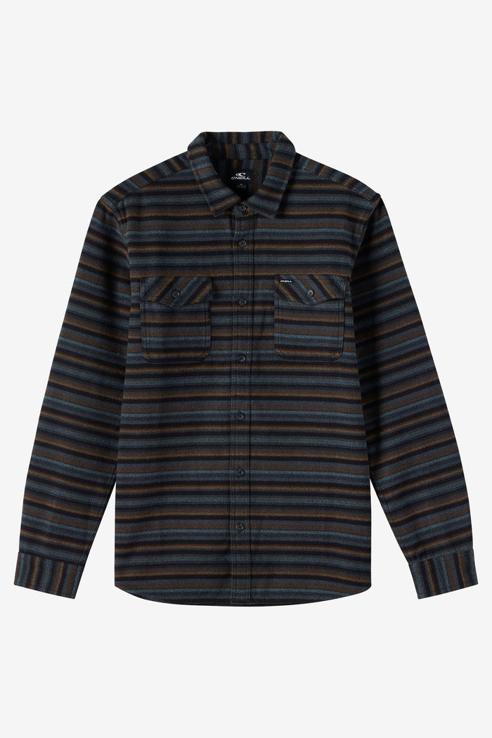 Boy's Richmond Flannel Long Sleeve Shirt - Graphite | O'Neill