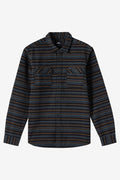 Boy's Richmond Flannel Long Sleeve Shirt - Graphite | O'Neill