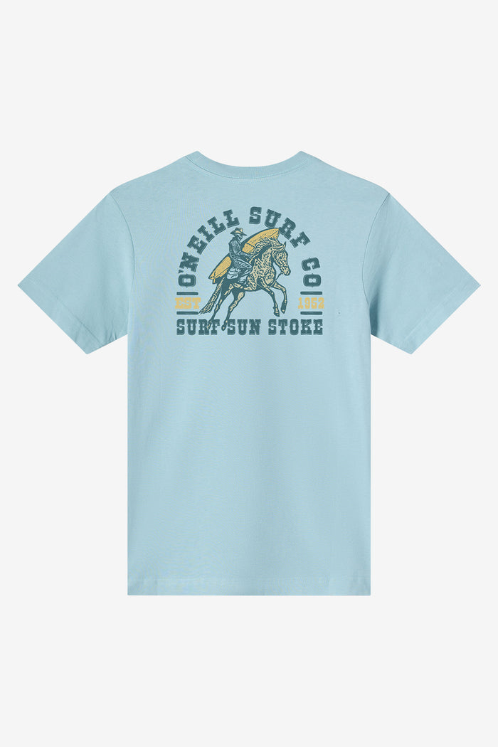 Boy's Saddle Up Tee - Stone Blue | O'Neill