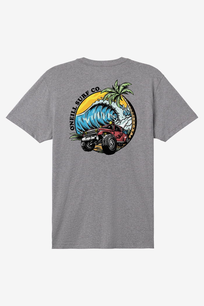 Boy's Sandrunner Tee - Heather Grey | O'Neill