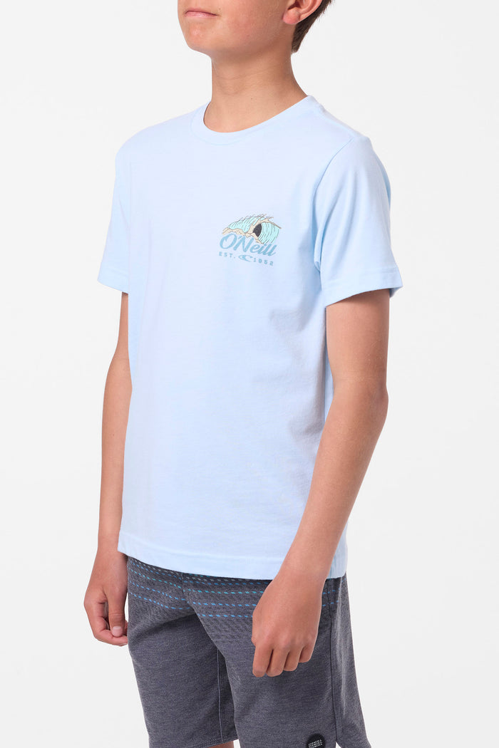 Boy's Shorebreak Tee - Sky Blue Heather | O'Neill