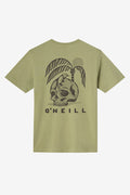 Boy's Skulliosis Tee - Oil Green | O'Neill