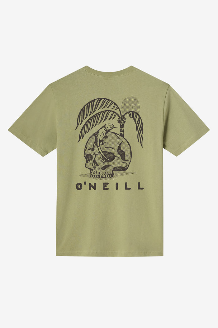 Boy's Skulliosis Tee - Oil Green | O'Neill