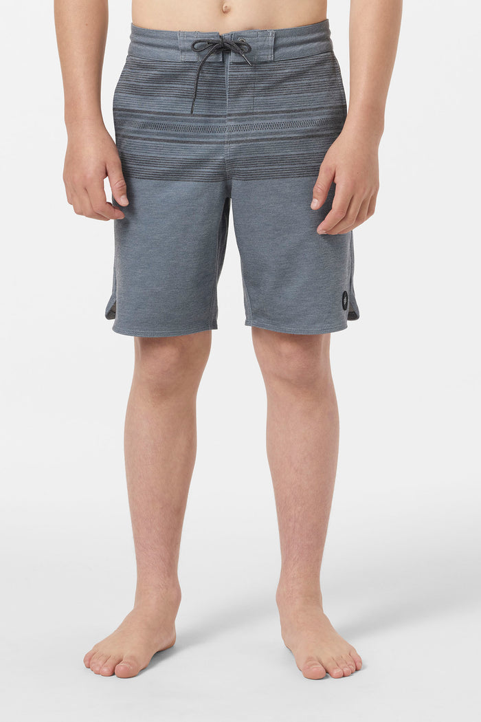 Boy's Transit Scallop 17" Shorts - Grey | O'Neill