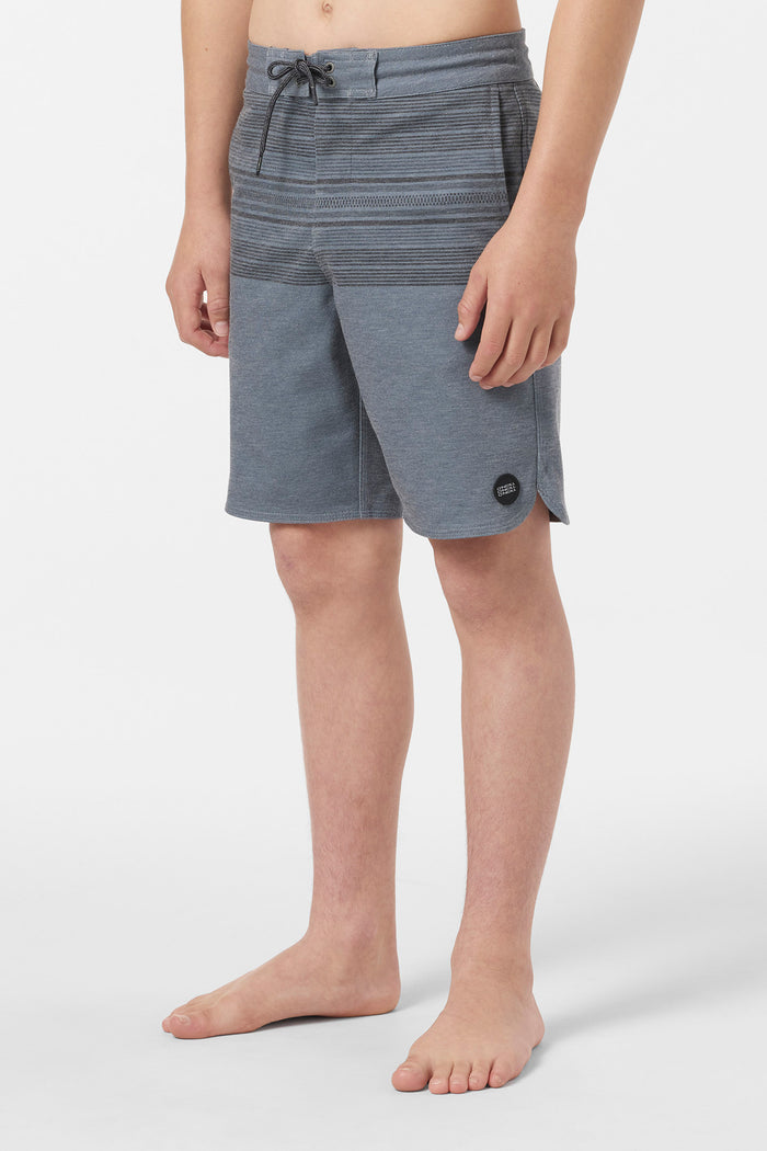 Boy's Transit Scallop 17" Shorts - Grey | O'Neill