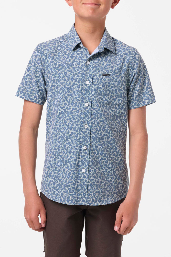 Boy's TRVLR UPF Traverse Shirt - Sage | O'Neill