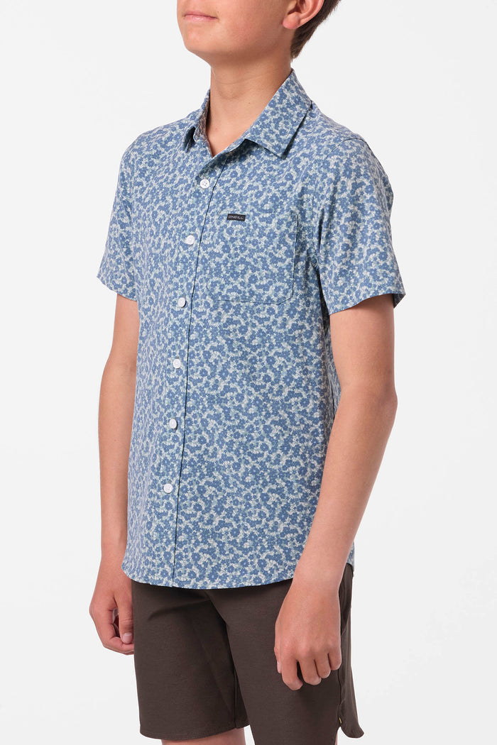 Boy's TRVLR UPF Traverse Shirt - Sage | O'Neill
