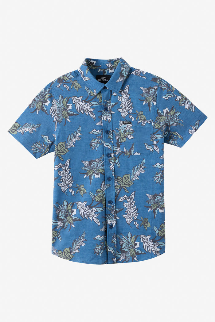 Boy's UPF Slub Standard Fit Shirt - Midnight Navy | O'Neill