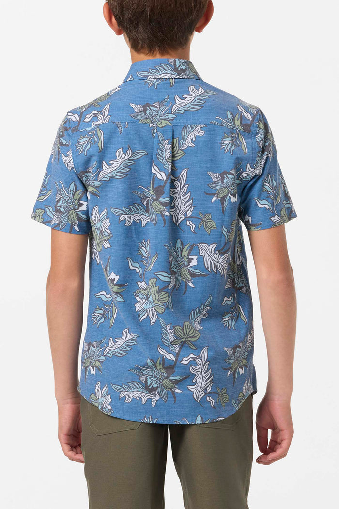 Boy's UPF Slub Standard Fit Shirt - Midnight Navy | O'Neill