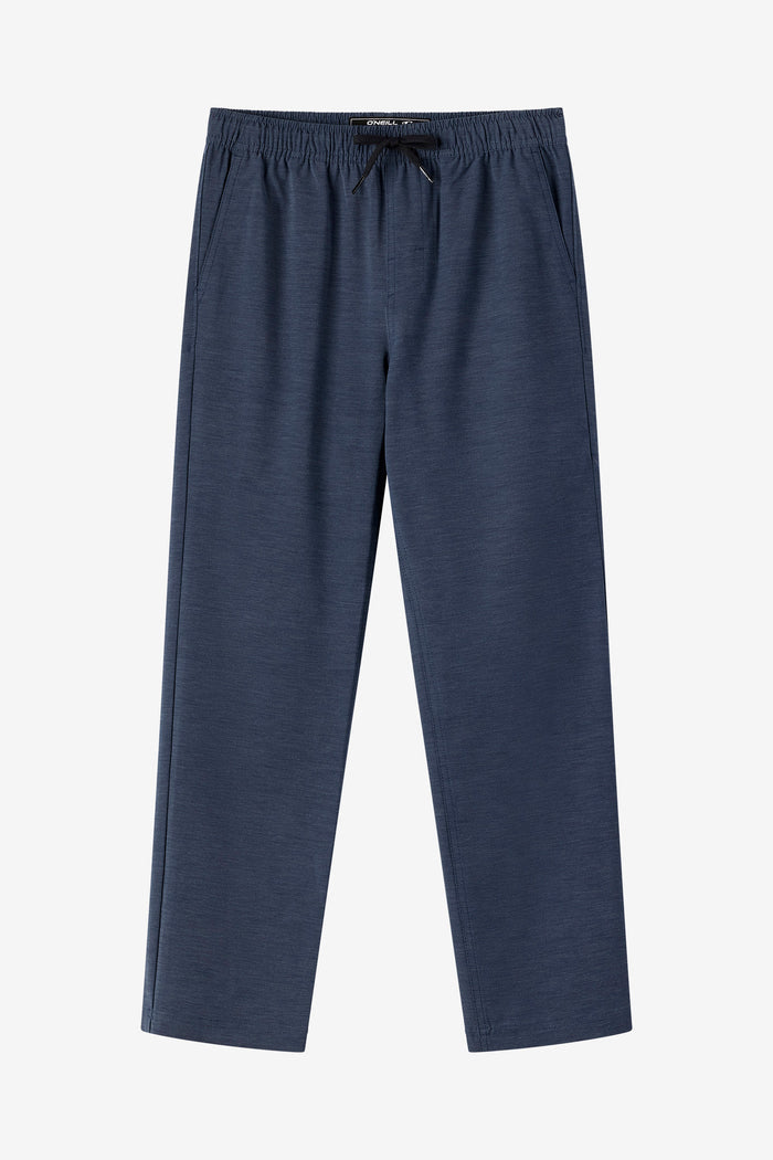 Boy's Venture Elastic Waist Hybrid Pants - Navy | O'Neill