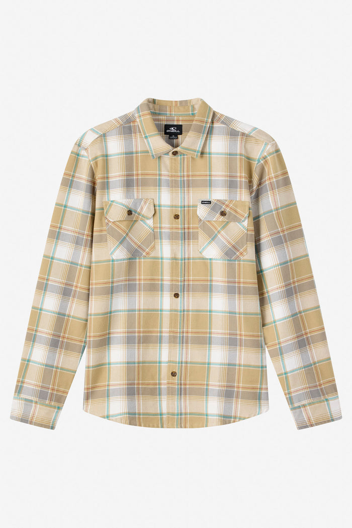 Boy's Winslow Plaid Flannel Long Sleeve Shirt - Twill | O'Neill