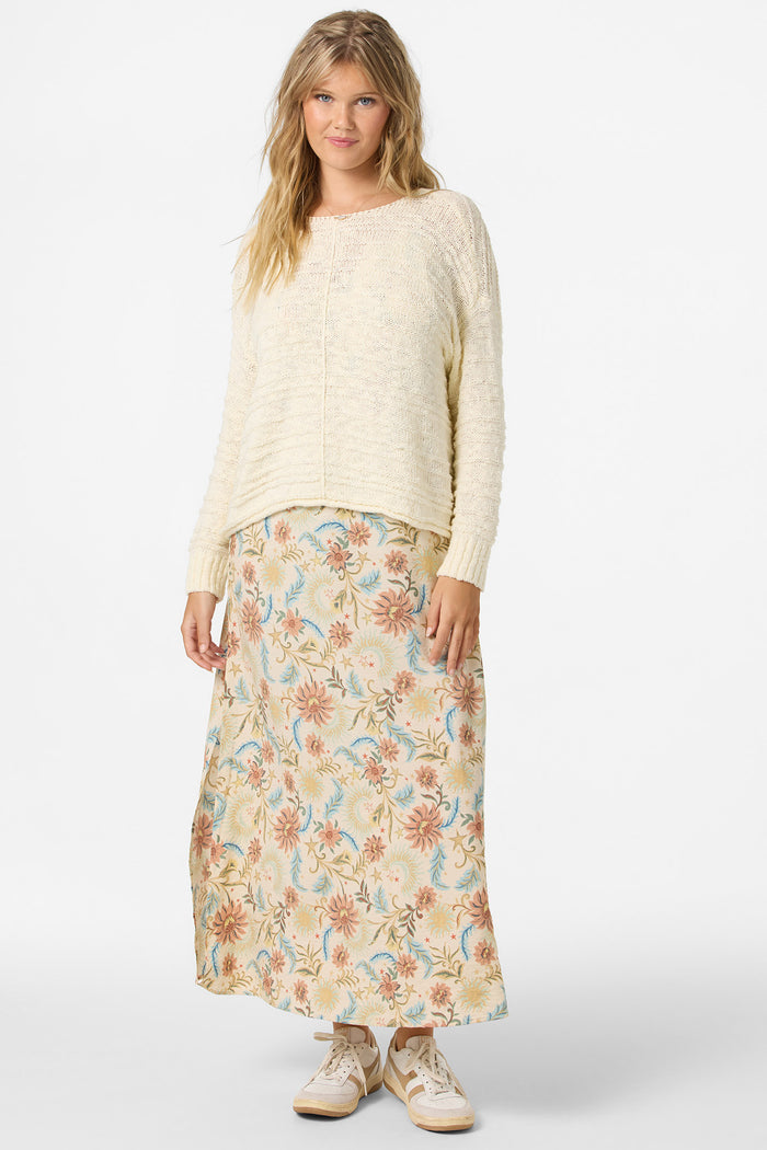 Brayton Long Sleeve Sweater - Winter White | O'Neill