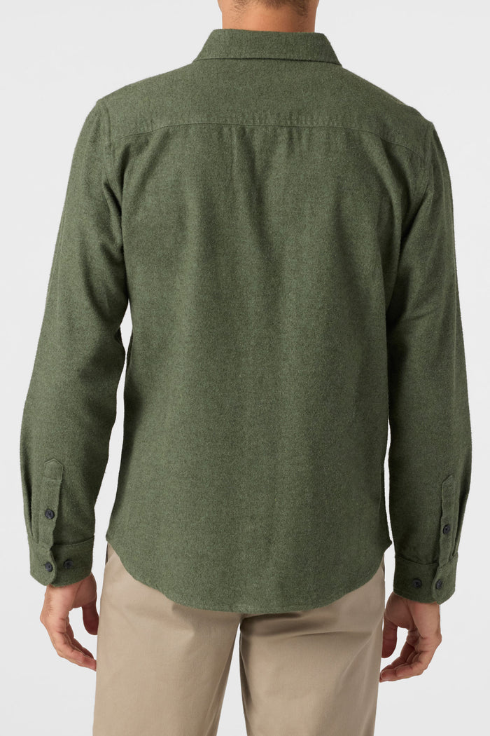 Breakwater Brushed Cotton Flannel - Dark Olive | O'Neill