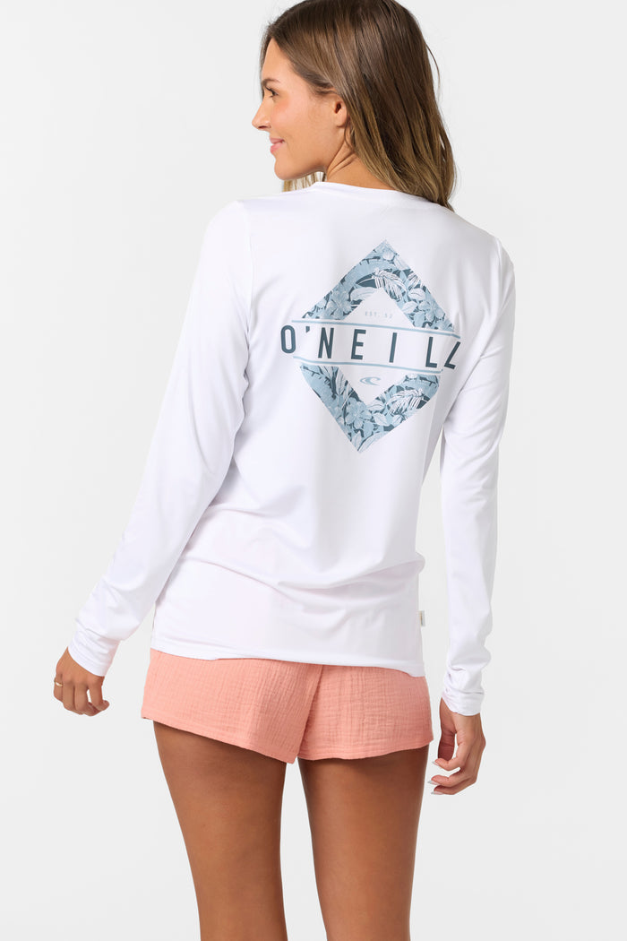 Breezy UPF Long Sleeve Top - White | O'Neill