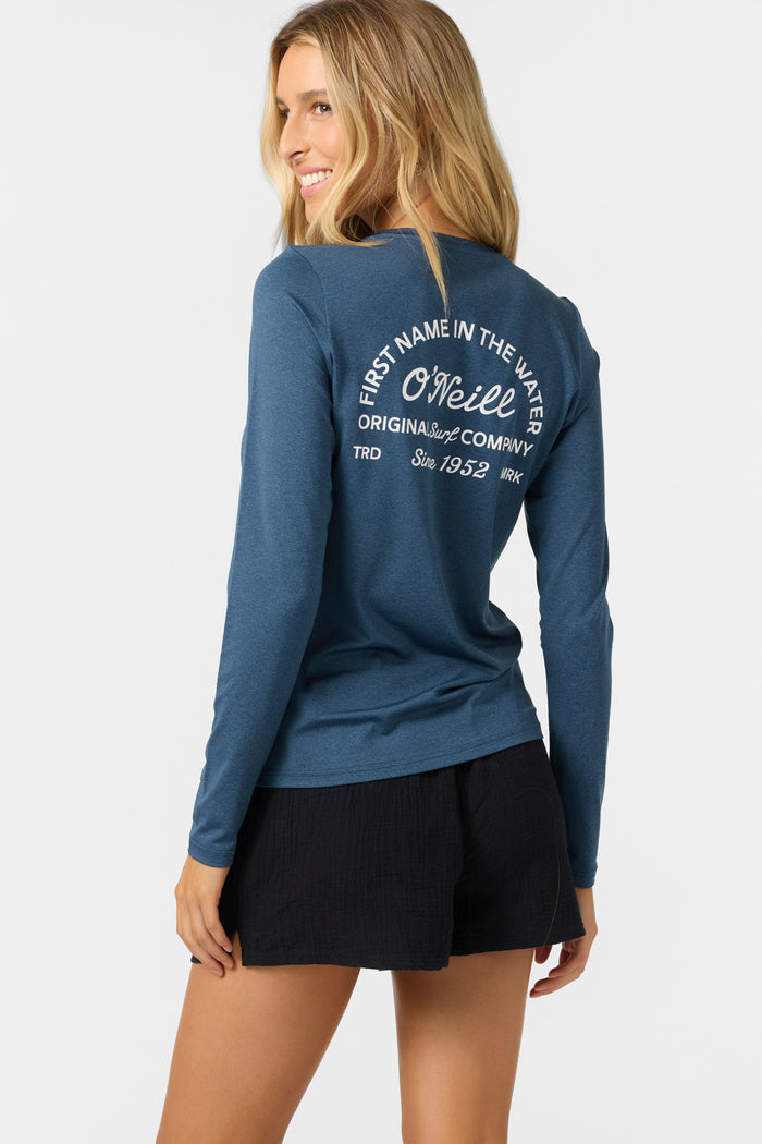 Breezy UPF Long Sleeve Top - Navy Heather | O'Neill