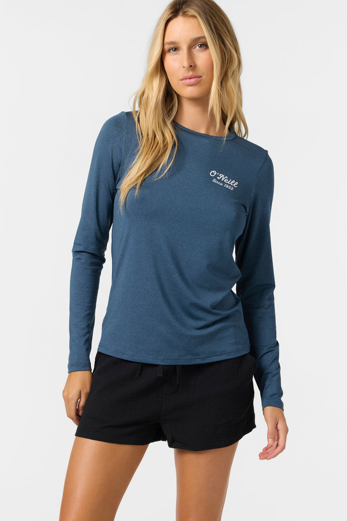 Breezy UPF Long Sleeve Top - Navy Heather | O'Neill