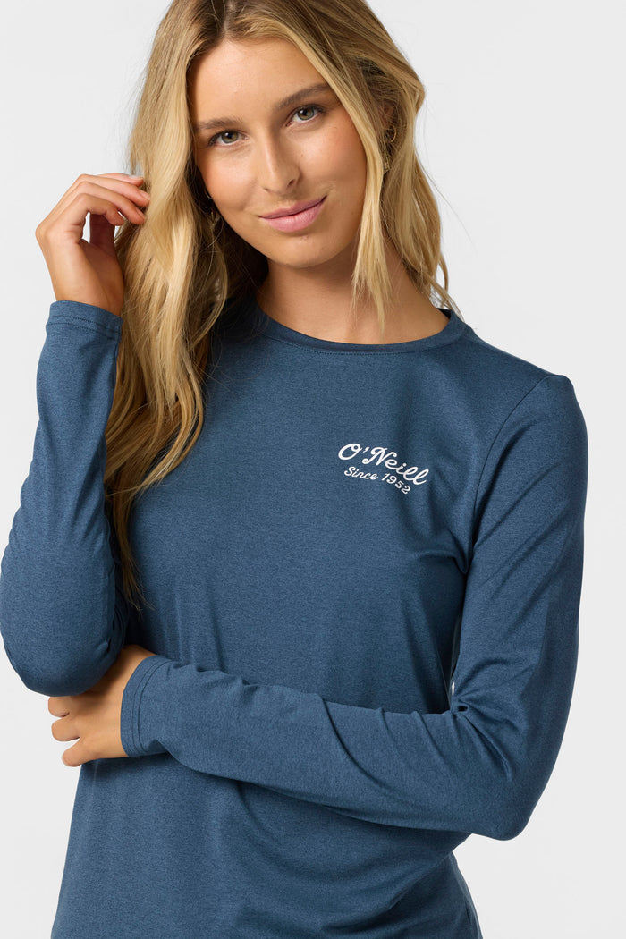 Breezy UPF Long Sleeve Top - Navy Heather | O'Neill