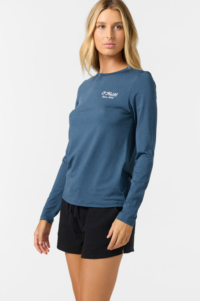 Breezy UPF Long Sleeve Top - Navy Heather | O'Neill