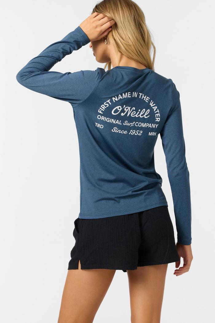 Breezy UPF Long Sleeve Top - Navy Heather | O'Neill
