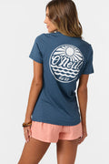 Breezy UPF Short Sleeve Top - Navy Heather | O'Neill