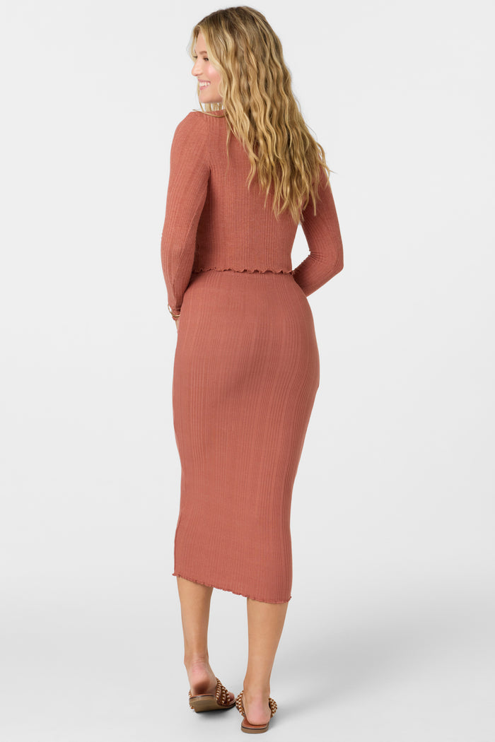 Brennan Knit Midi Skirt -  | O'Neill