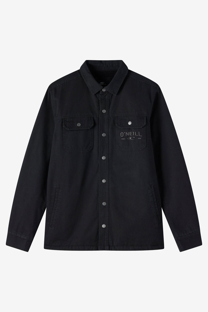 Bronsen High Pile Jacket - Black | O'Neill