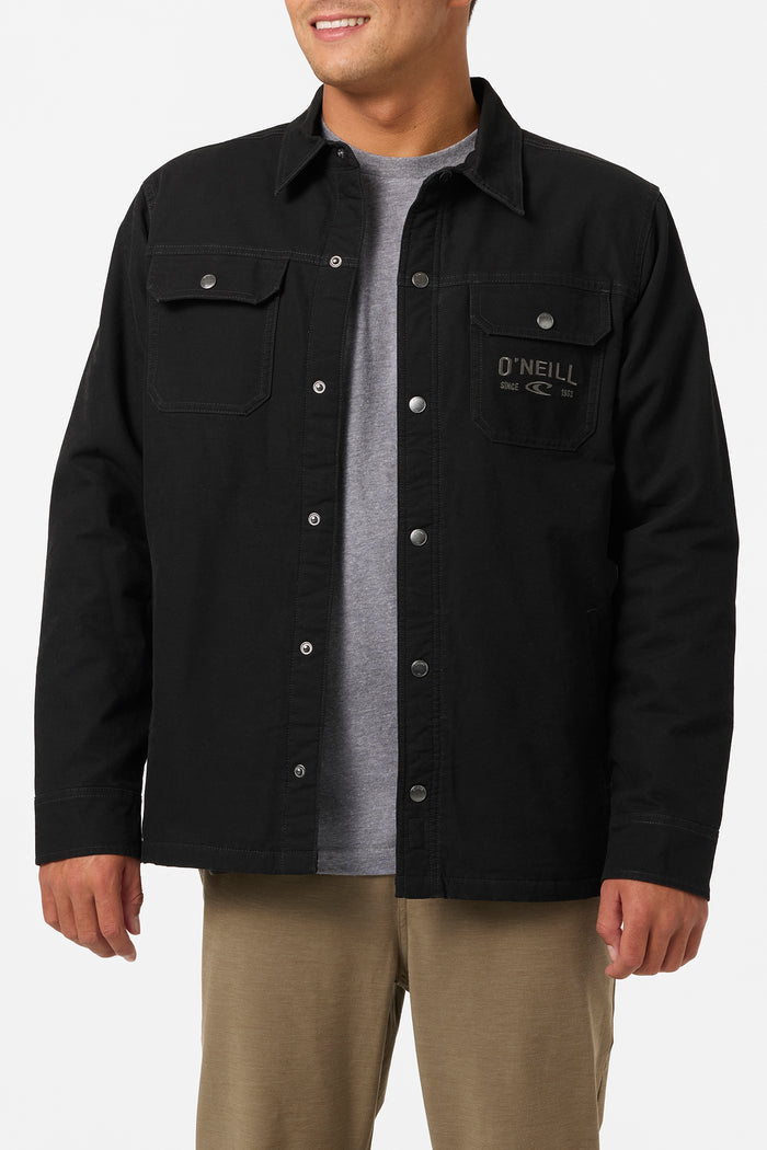 Bronsen High Pile Jacket - Black | O'Neill
